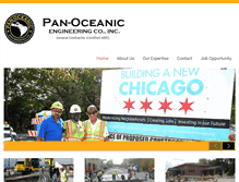 Tablet Screenshot of panoceanicinc.com